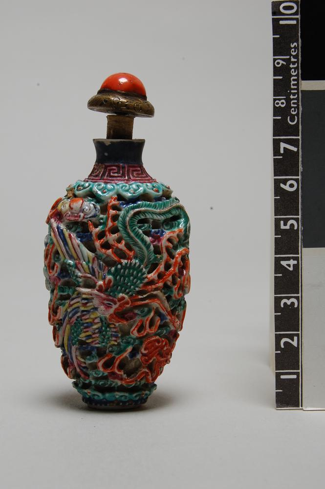 图片[1]-snuff-bottle; stopper(?) BM-Franks.1008.+-China Archive